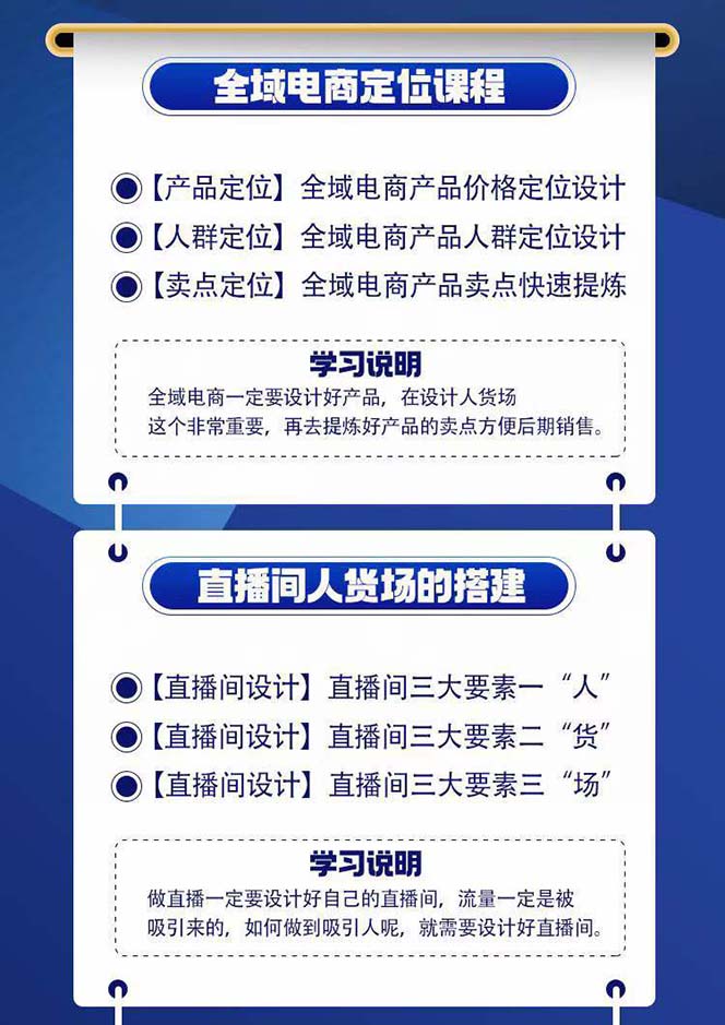 全域电商粗暴玩法课：10亿销售经验干货分享！定位/免费起号/千川投流【22节】-第5张