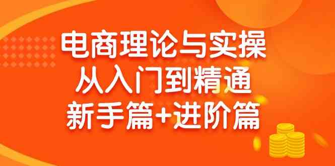 电商理论与实操从入门到精通，新手篇+进阶篇-优知网