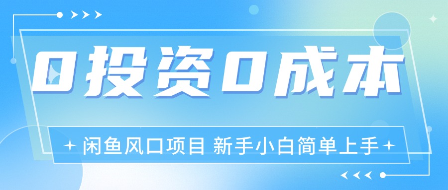 最新风口项目闲鱼空调3.0玩法，月入过万，真正的0成本0投资项目-优知网