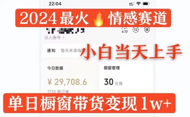 2024最火情感赛道单月变现2w+，多平台发布，100%原创玩法，小白当天上手-优知网