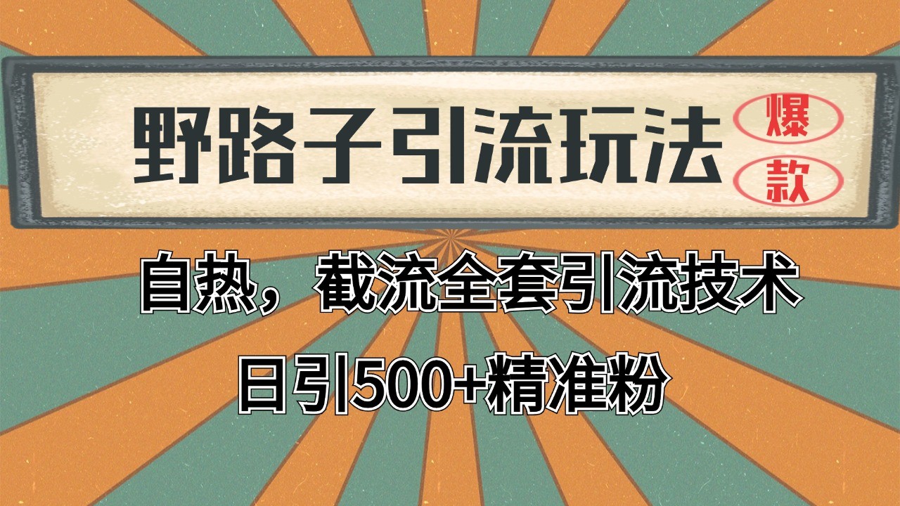 抖音小红书视频号全平台引流打法，全自动引流日引2000+精准客户-优知网